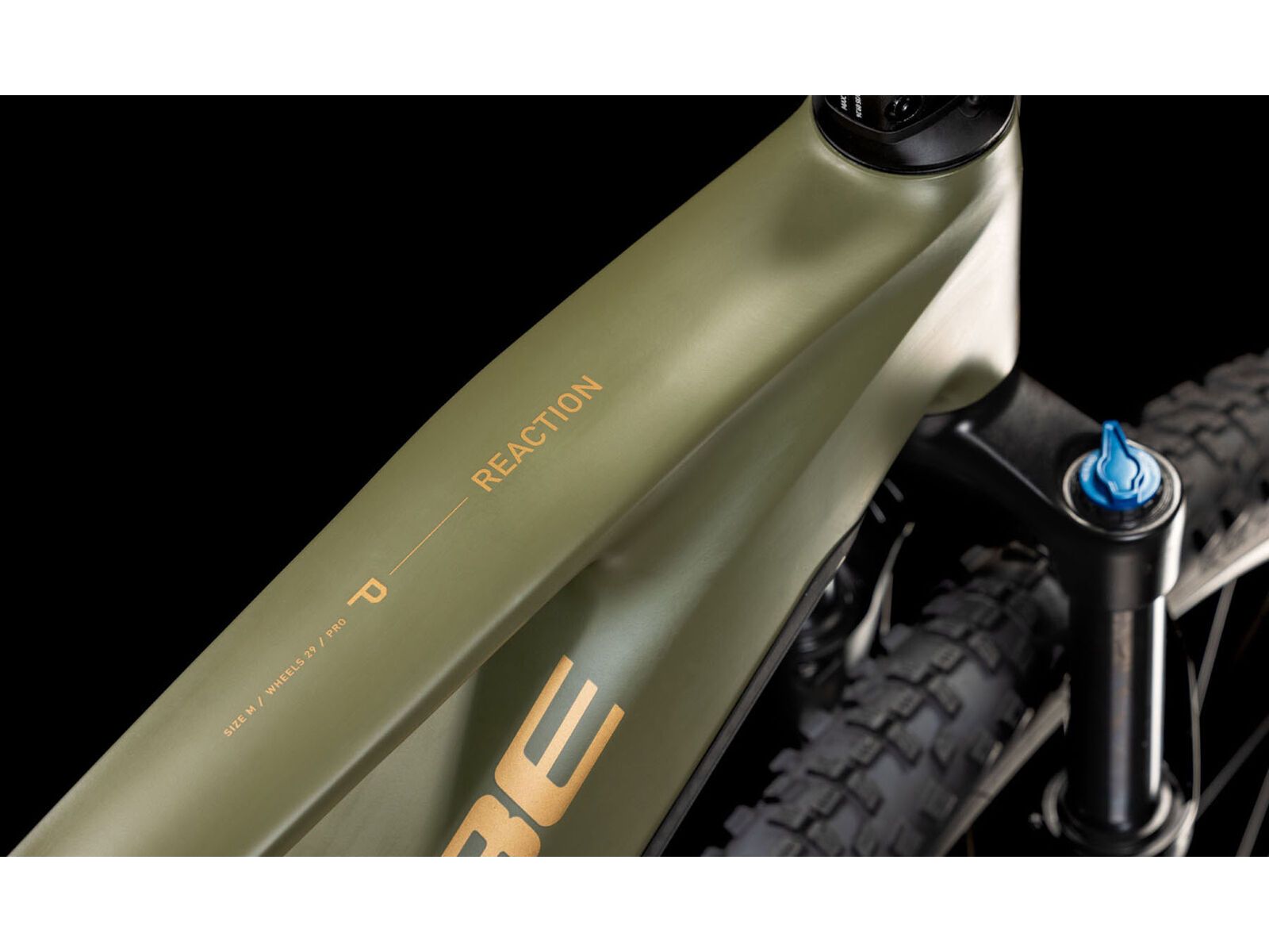 Cube Reaction Hybrid Pro 800 27.5, dustyolive´n´gold - Bild 2