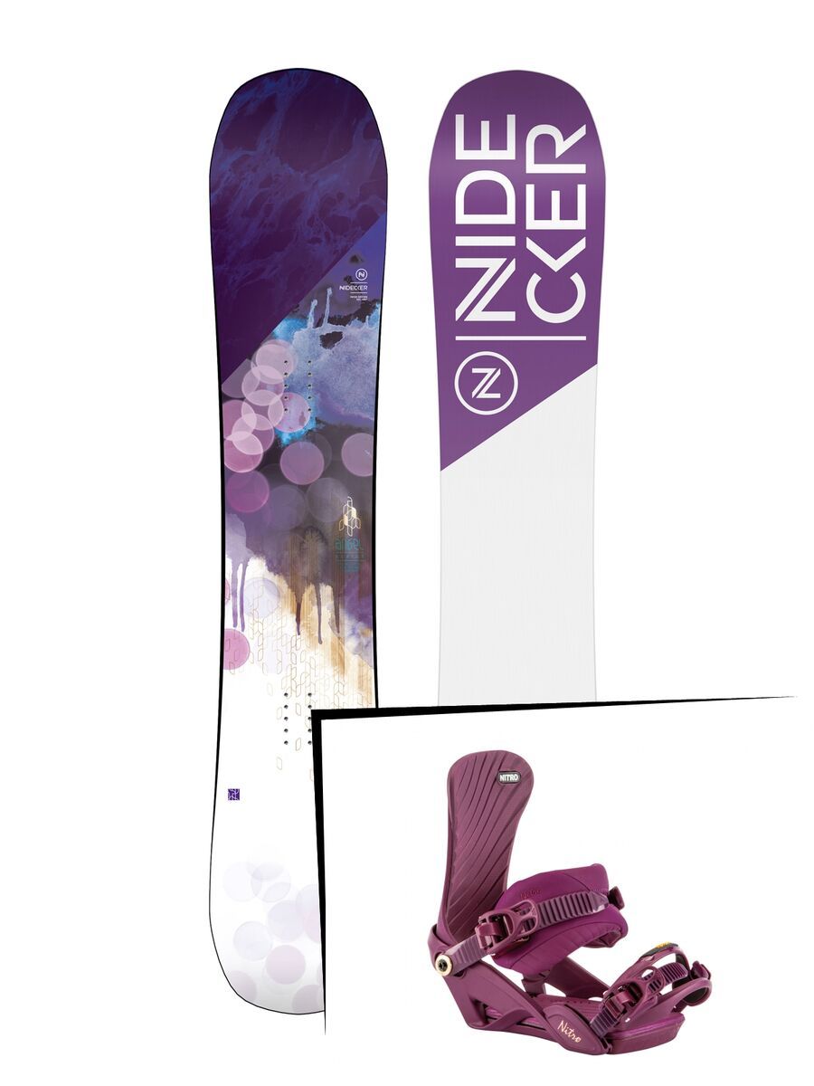 Set: Nidecker Angel 2019 + Nitro Ivy (2179824S) - Bild 1