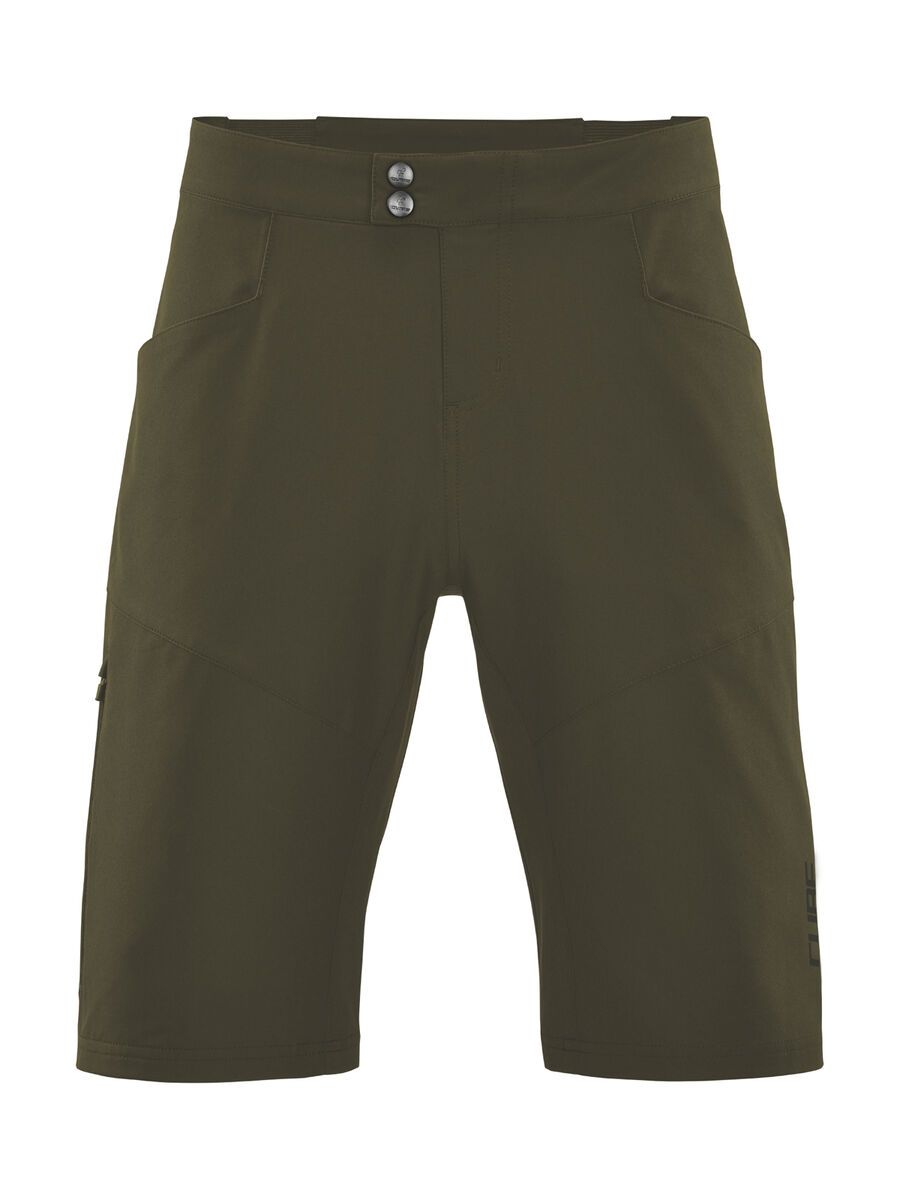 Cube ATX Baggy Shorts CMPT, dark olive - Bild 1