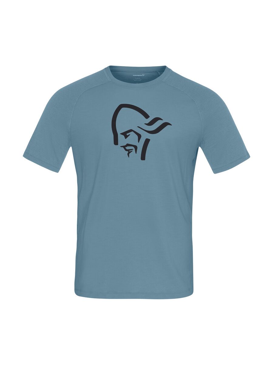 Norrona femund pureUll T-shirt M's, trooper - Bild 1