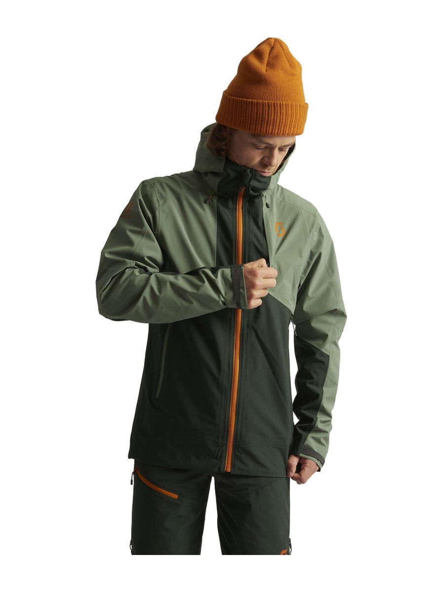Scott Explorair Ascent 2.5L Men's Jacket, frost green/tree green - Bild 6