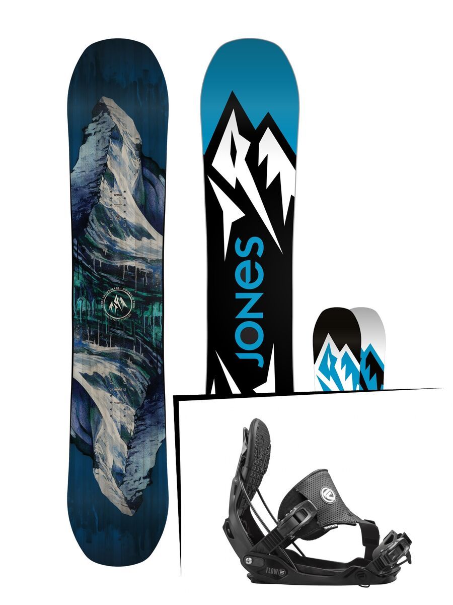 Set: Jones Mountain Twin 2017 + Flow Five Hybrid (1513184S) - Bild 1