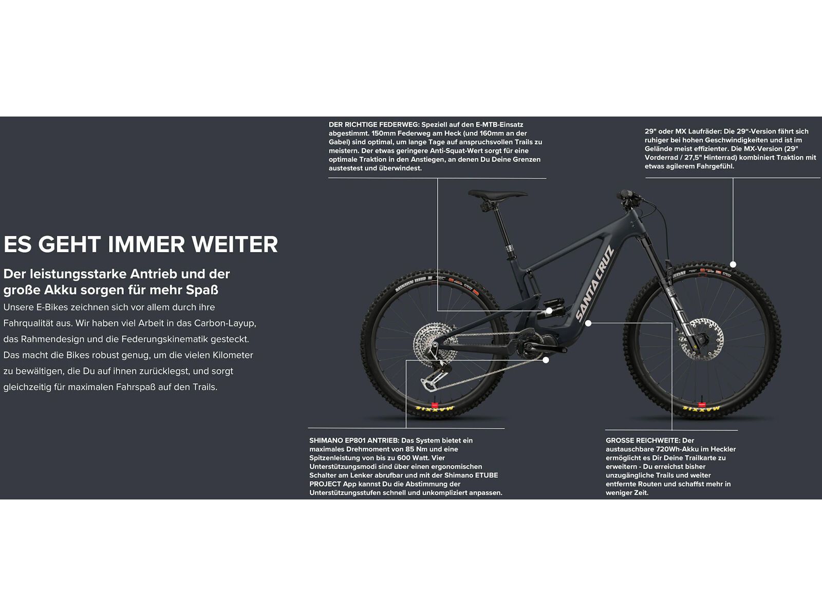 Santa Cruz Heckler C / GX AXS / 29, matte dark pewter - Bild 5