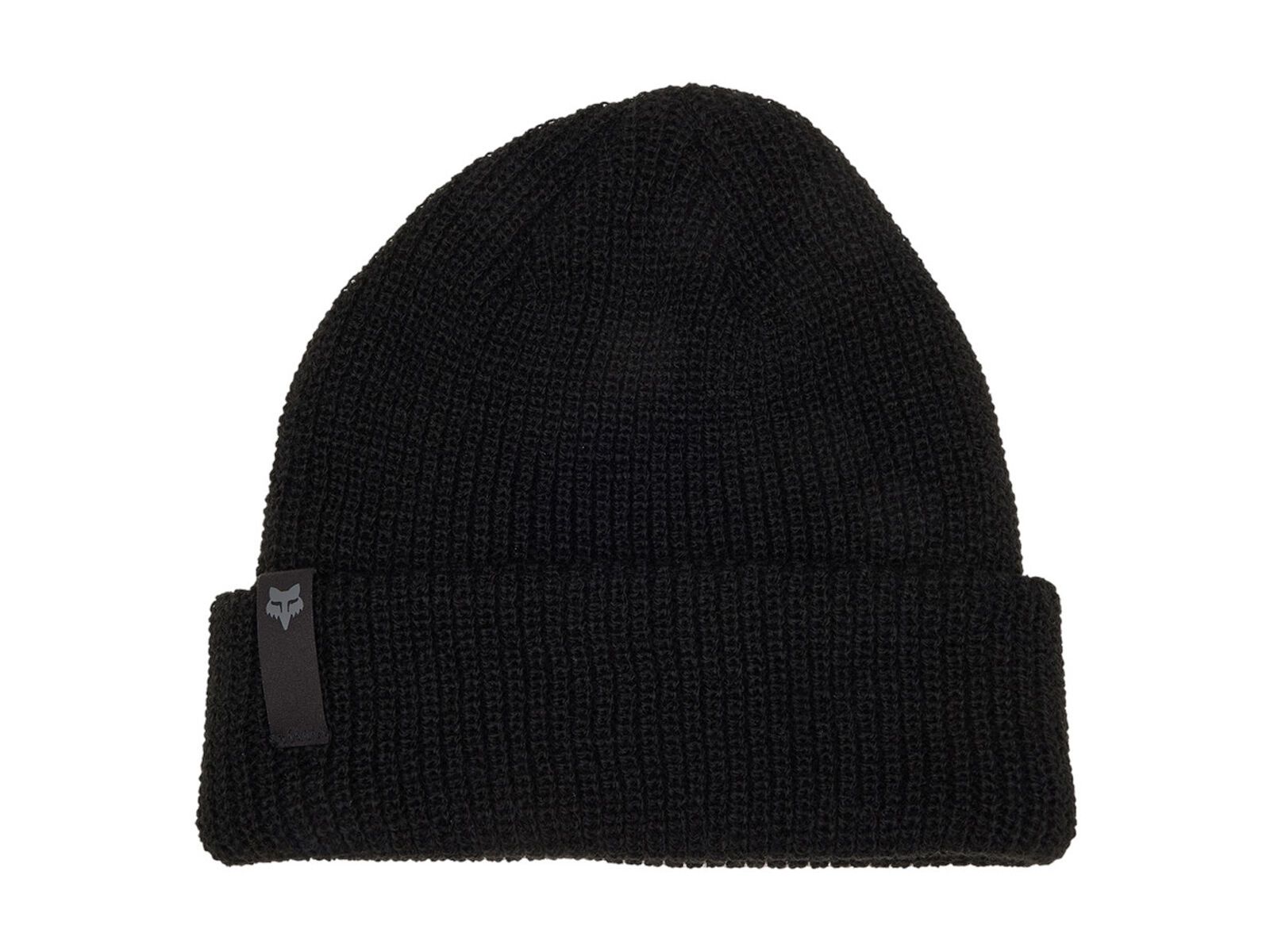 Fox Machinist Beanie, black - Bild 1