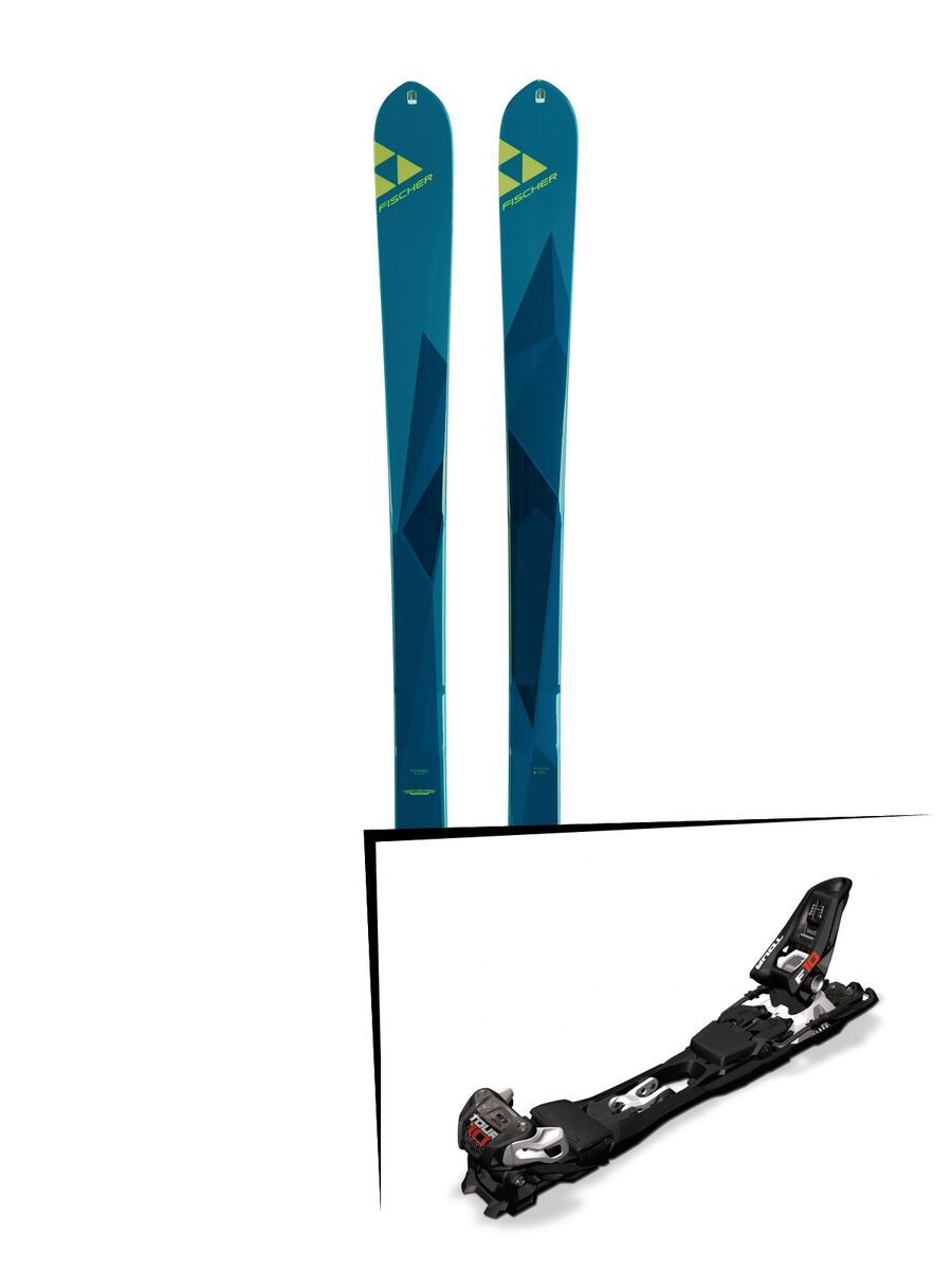 Set: Fischer Alproute 82 2018 + Marker F10 Tour black/white - Bild 1