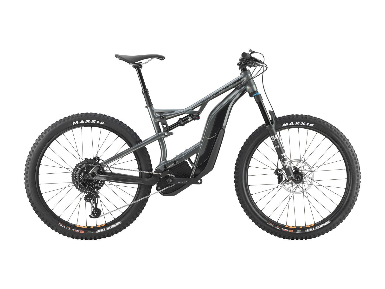 Cannondale Moterra 1, graphite w/ volt and jet black - gloss - Bild 1