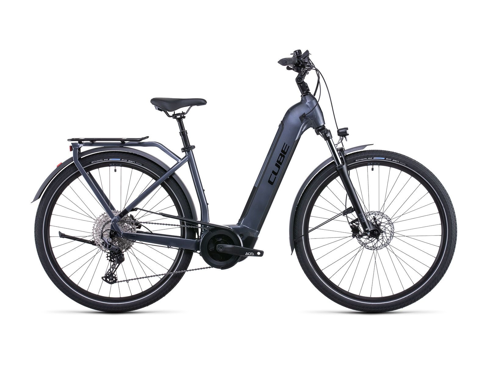 Cube Touring Hybrid Pro 625 Easy Entry, metallicgrey´n´black - Bild 1