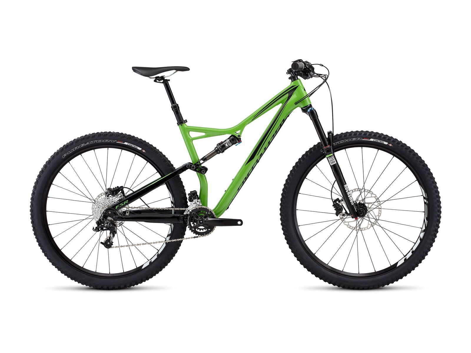 Specialized Stumpjumper FSR Comp 29, gloss moto green/black clean - Bild 1