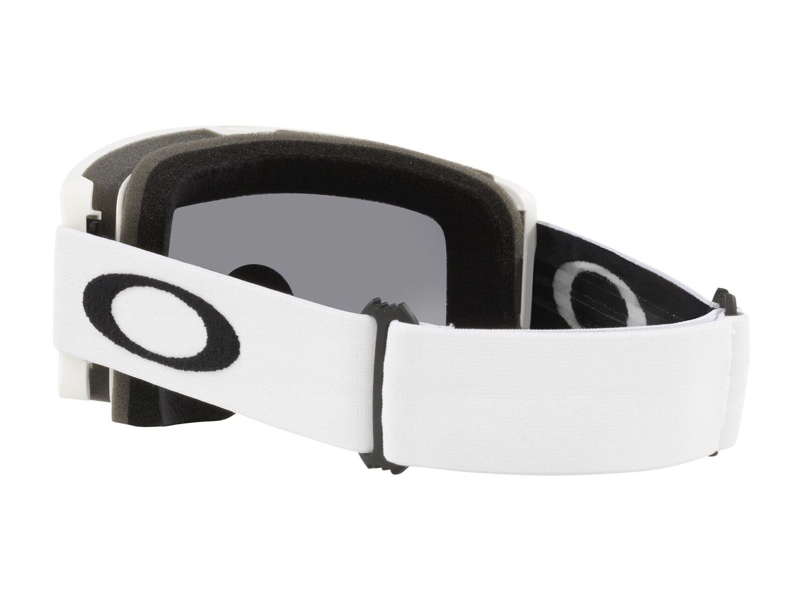 Oakley Target Line M - Dark Grey, matte white - Bild 5