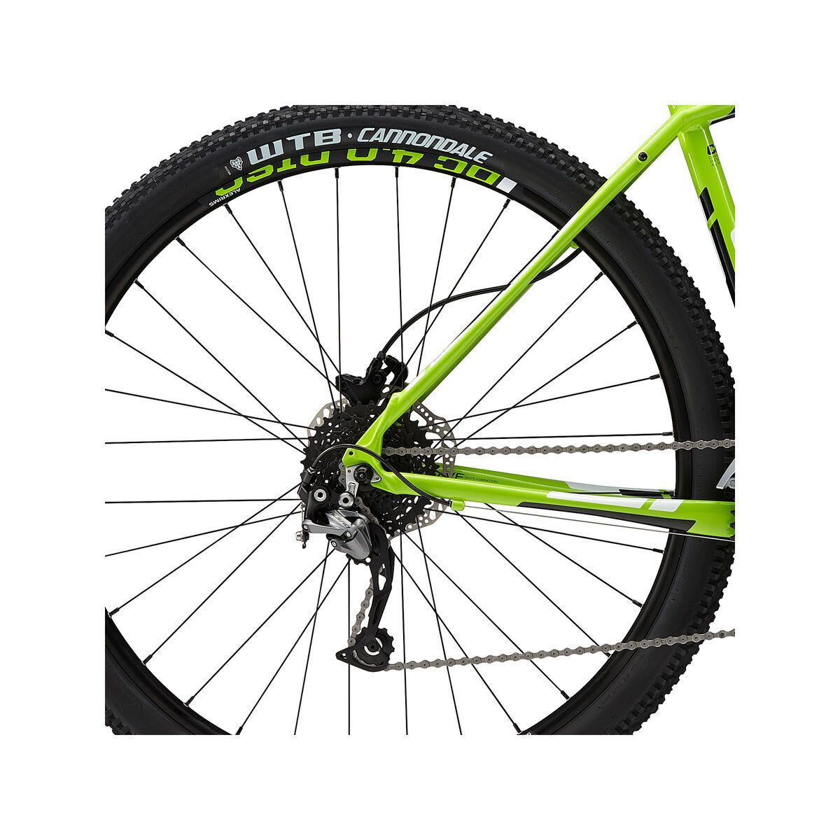 Cannondale Trail 29 4, berzerker green with let black, magnesium white, gloss - Bild 4