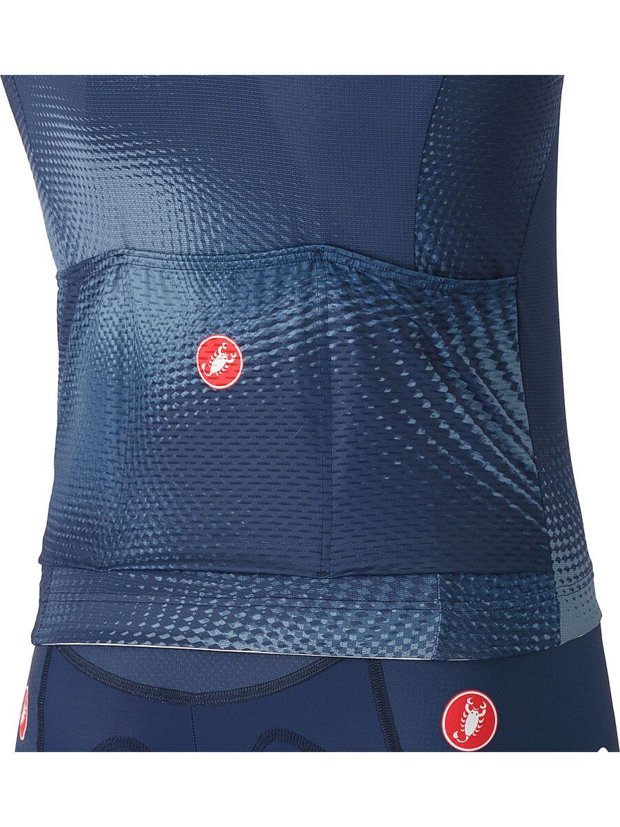 Castelli Vortice Jersey, belgian blue/light steel blue - Bild 4