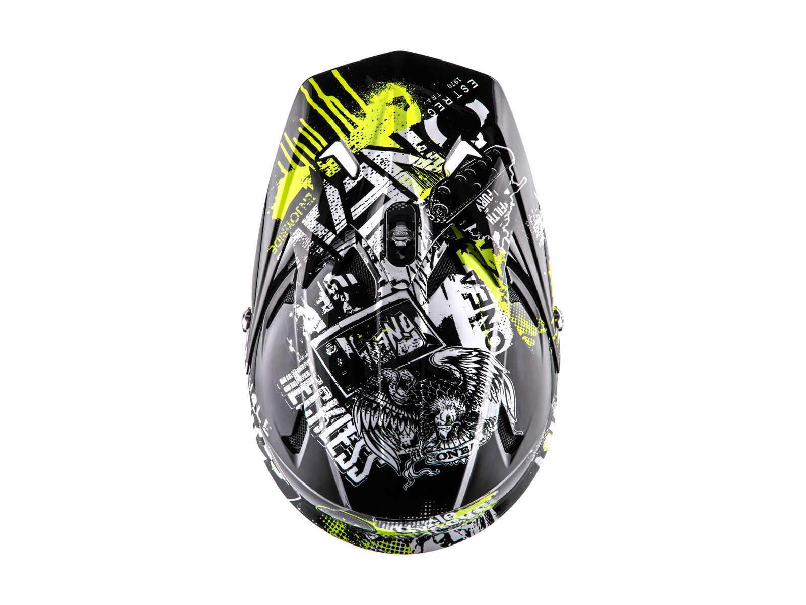 ONeal Backflip RL2 Youth Evo Helmet Attack, black/yellow - Bild 3