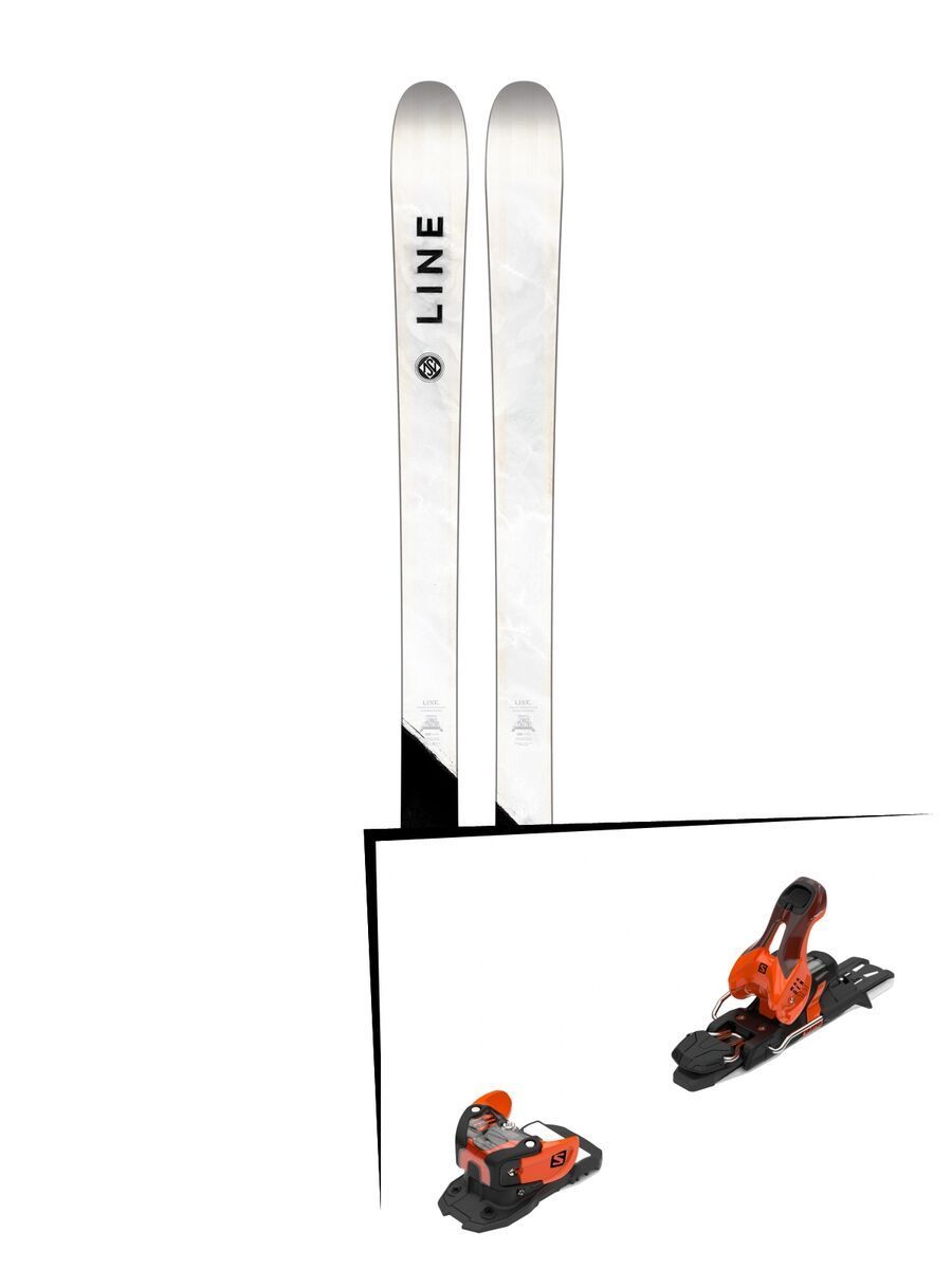Set: Line Supernatural 86 2018 + Salomon Warden 11 orange/black - Bild 1