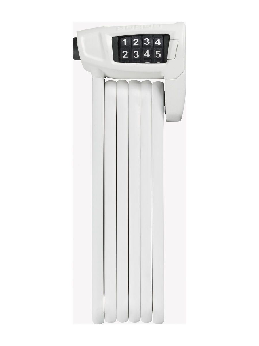 Abus Bordo Combo Lite 6150 inkl. Tasche, white | BIKER
