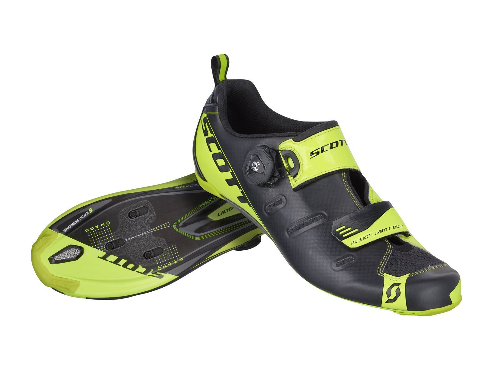 Scott Tri Carbon, black/neon yellow - Bild 1
