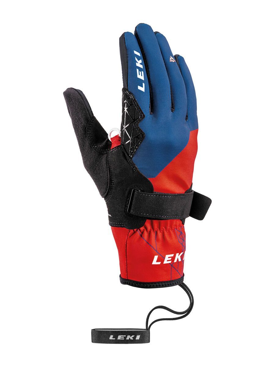 Leki Tour Guide V Glove, rot-blau - Bild 3