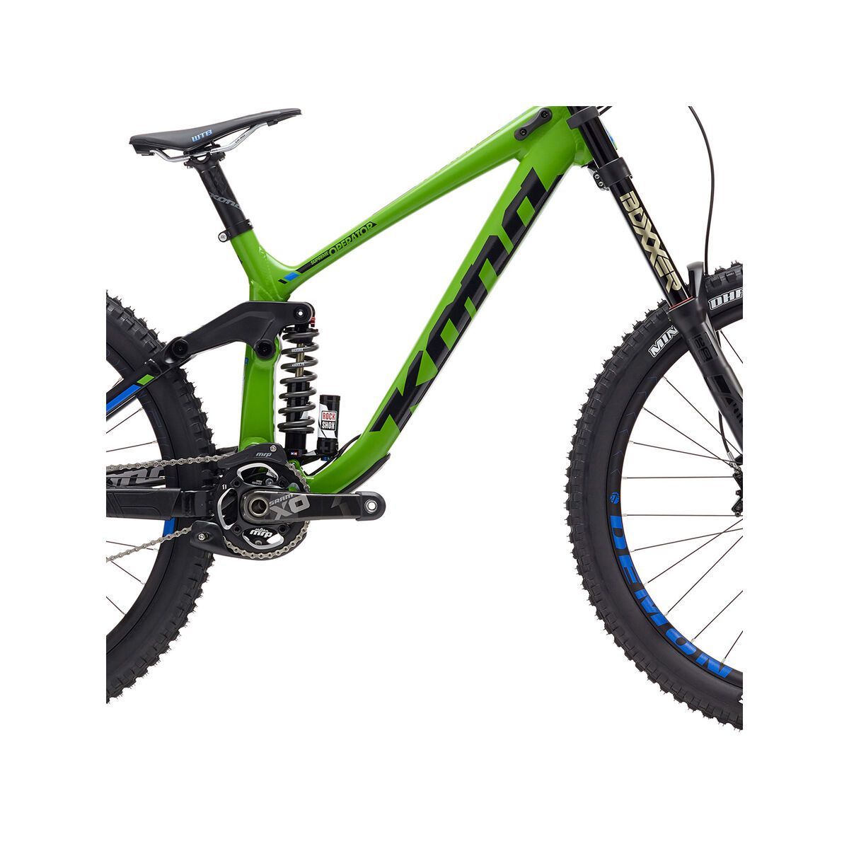 Kona Supreme Operator, matt green/black/cyan/black - Bild 3