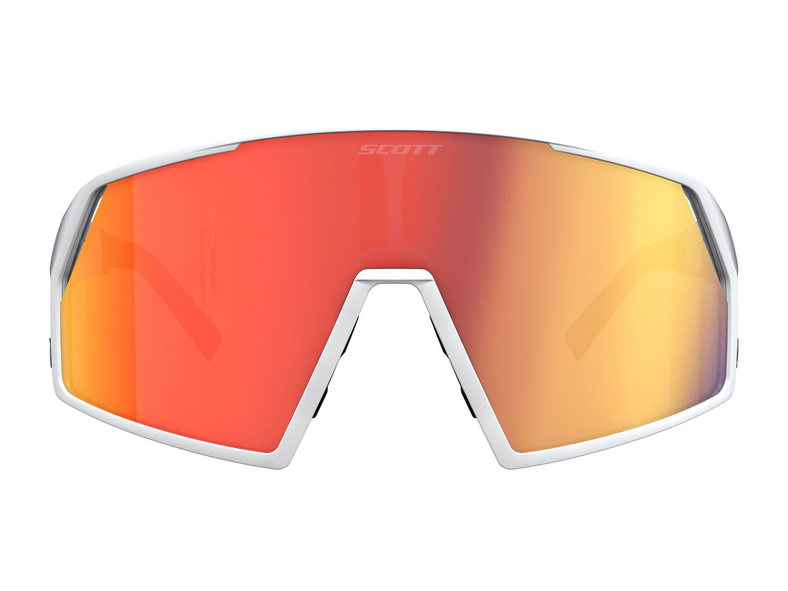 Scott Pro Shield, Red Chrome / white matt - Bild 2