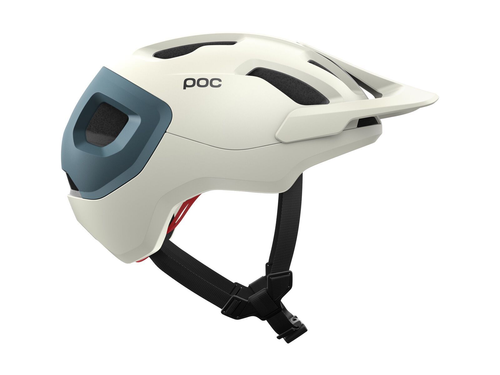 POC Axion Race MIPS, selentine off-white/calcite blue matt - Bild 4