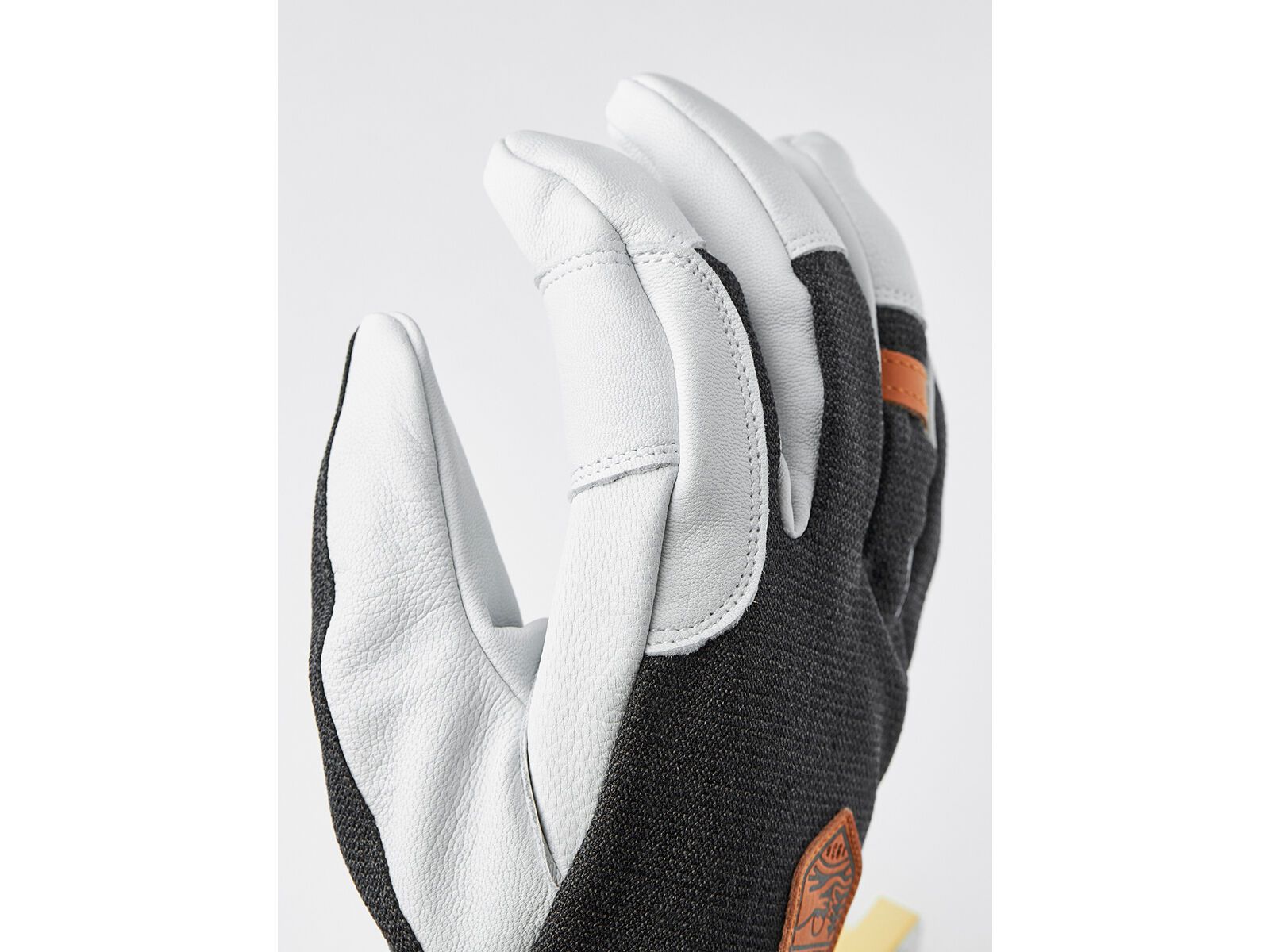 Hestra Army Leather Patrol Gauntlet 5 Finger, charcoal - Bild 9