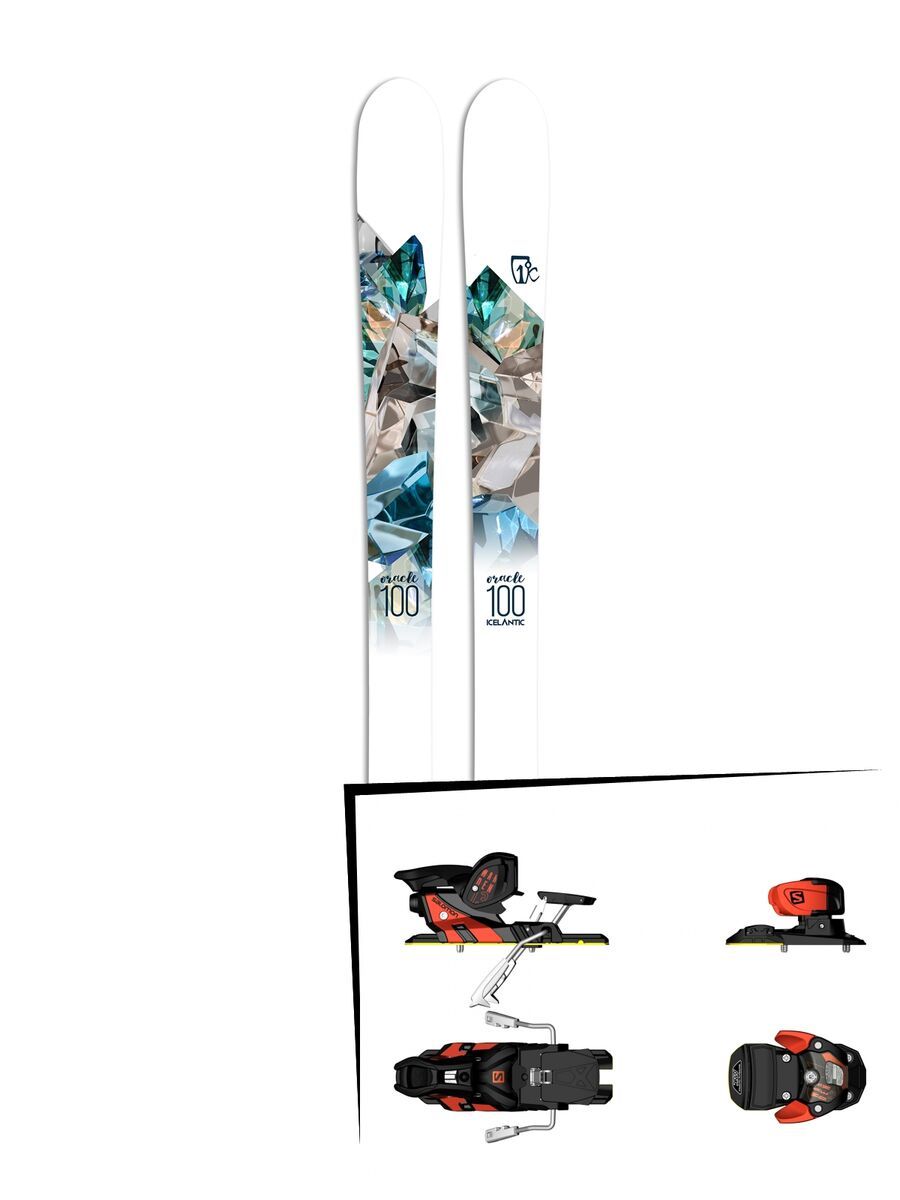 Set: Icelantic Oracle 2017 + Salomon Warden MNC 13 (1540101) - Bild 1