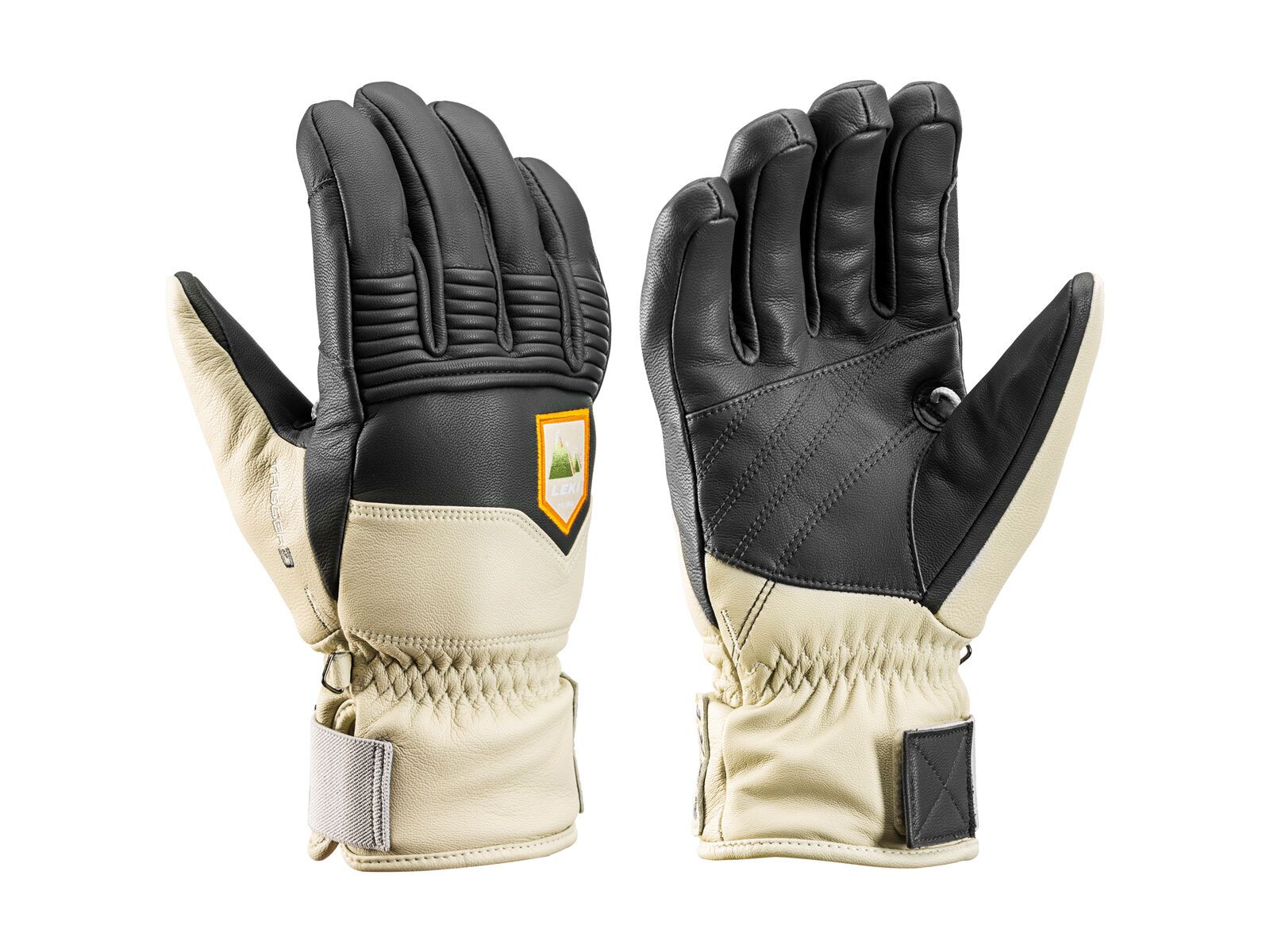 Leki Rubic 3D, graphit-off white - Bild 1