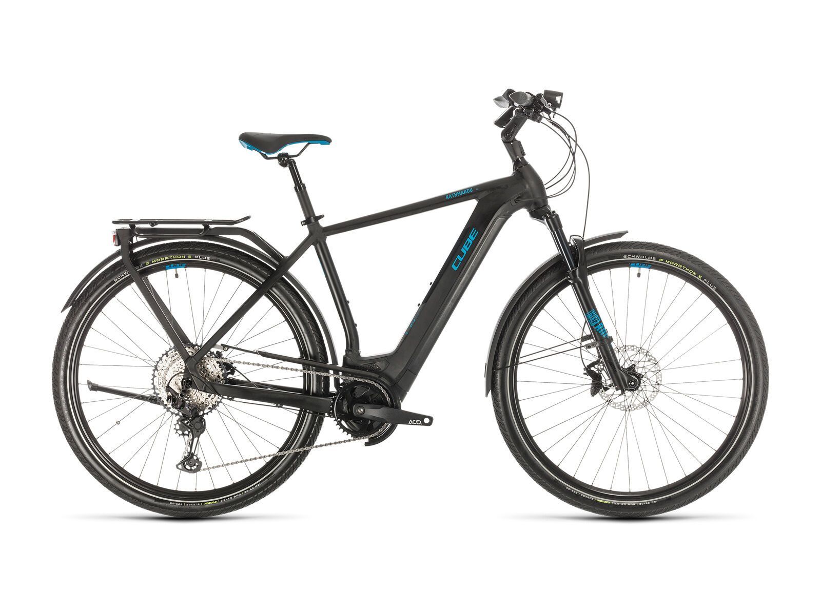 Cube Kathmandu Hybrid SL, black´n´blue - Bild 1