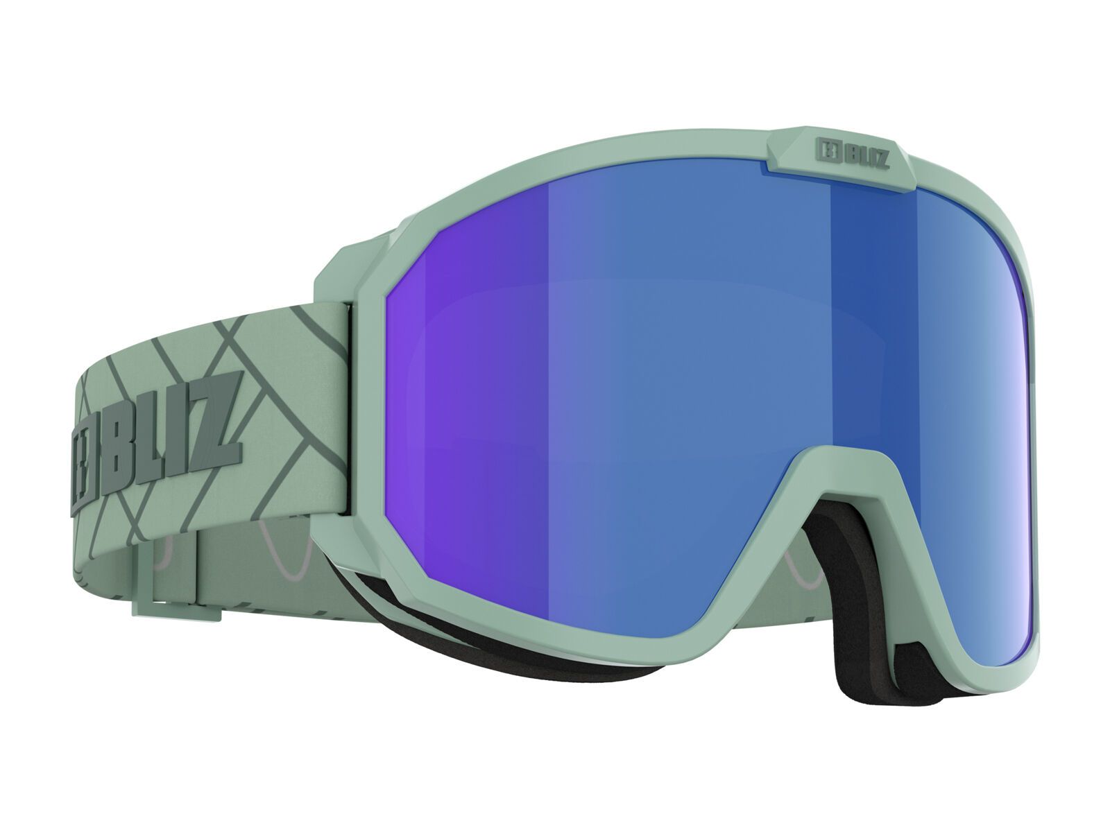 Bliz Rave, Brown Blue / matt green - Bild 4