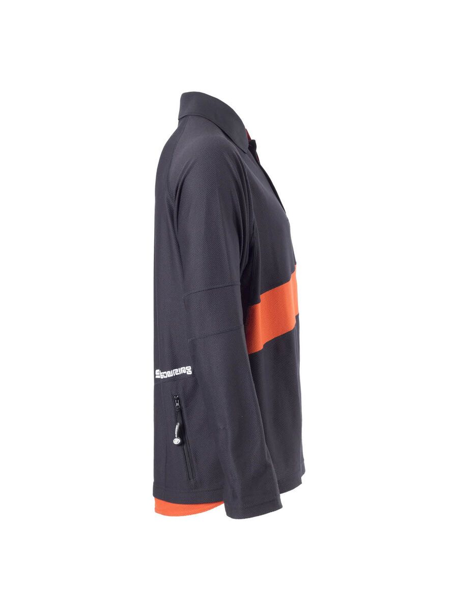 Platzangst LS Rugby, Black/Orange - Bild 3