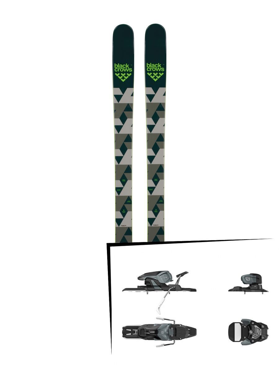 Set: Black Crows Magnis 2018 + Salomon Warden 11 dark grey/black - Bild 1