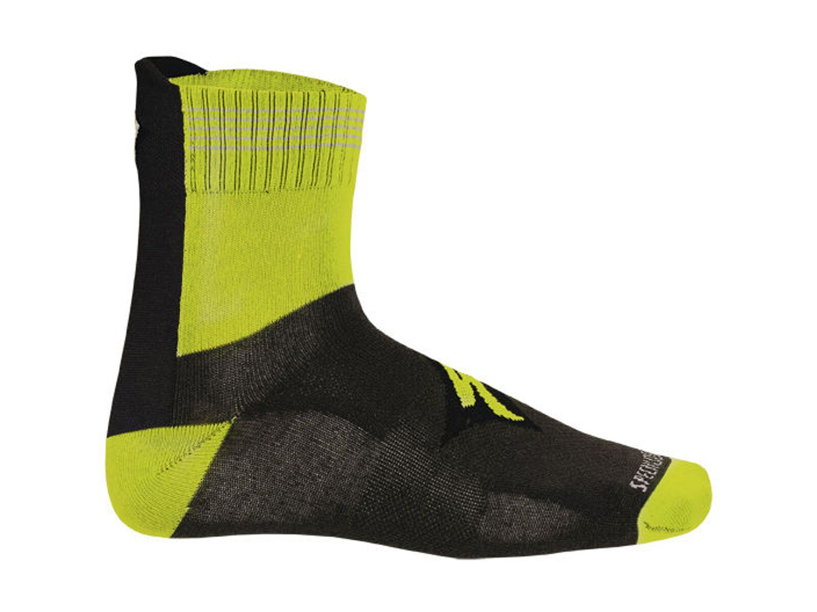 Specialized Women's Sock, Grey/Hyper Green - Bild 1