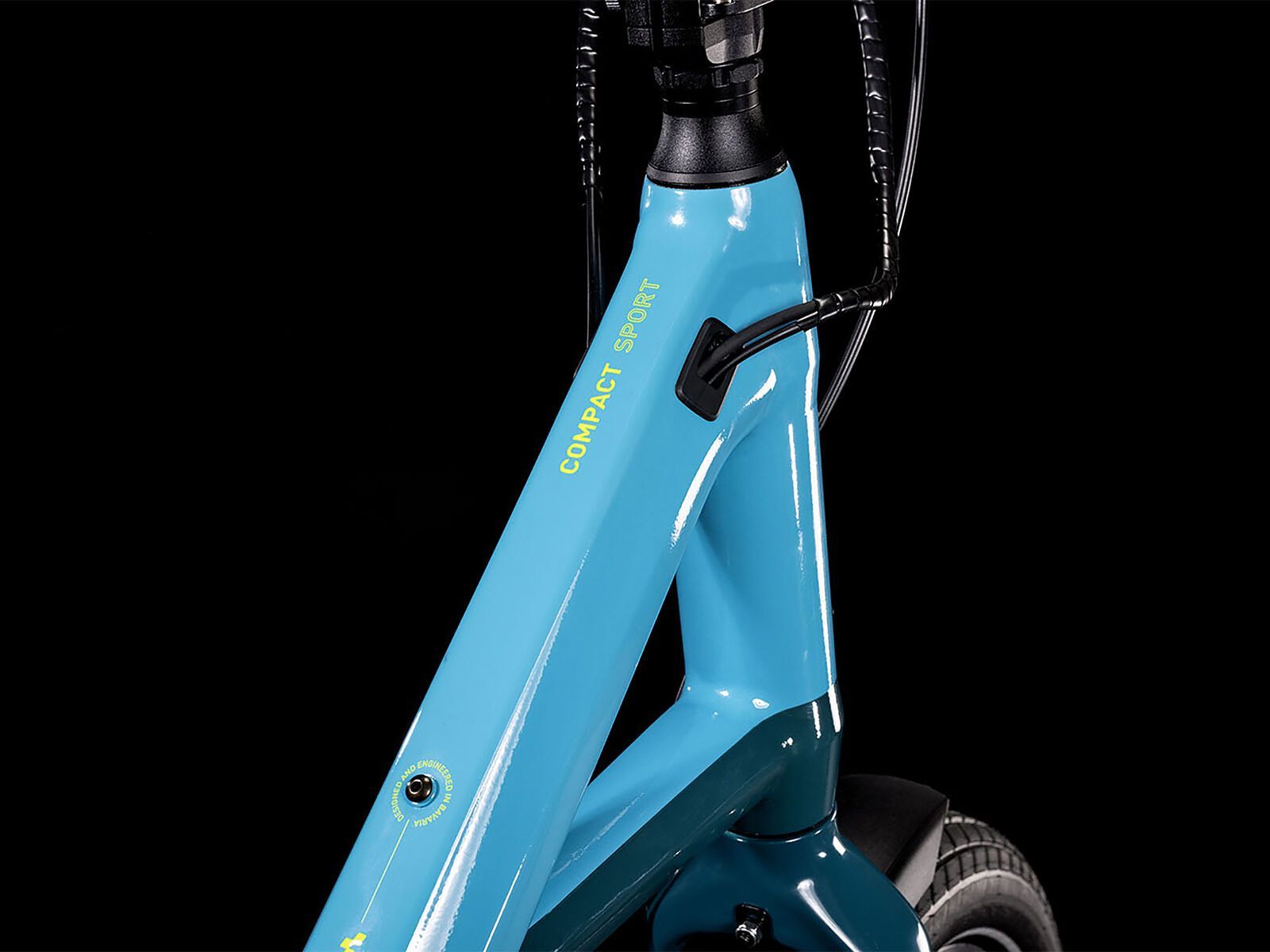 Cube Compact Sport Hybrid 500, blue´n´lime - Bild 2