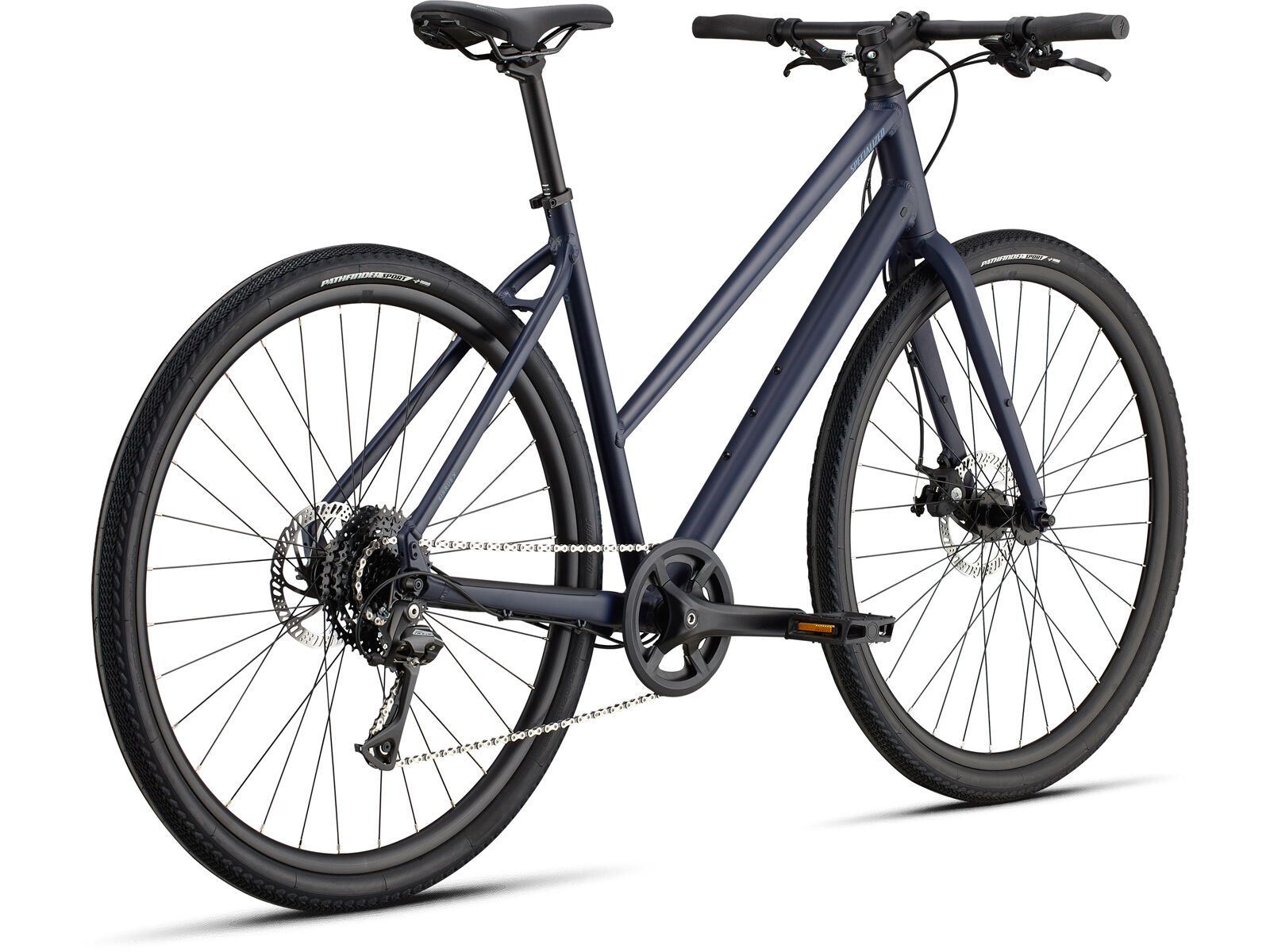 Specialized Sirrus X 1.0 Step-Through, satin deep marine/grey blue reflective - Bild 3