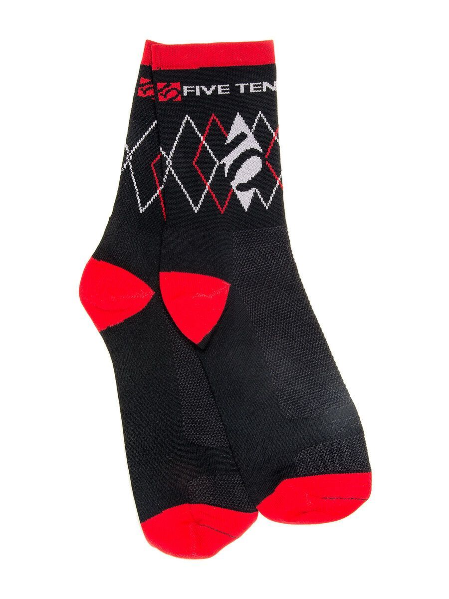 Five Ten 5.10 Sock, Black/Red - Bild 1