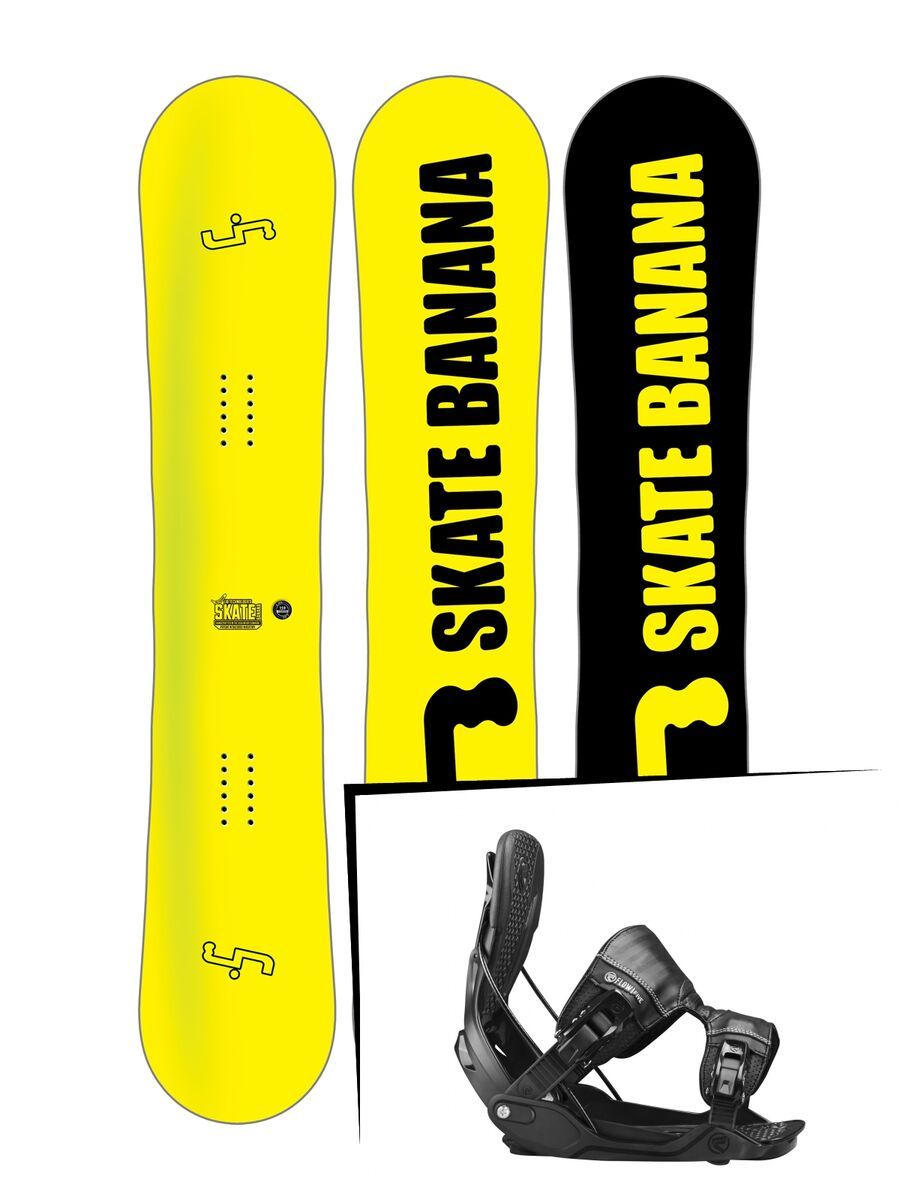 Set: Lib Tech Sk8 Banana 10 years 2017 + Flow Five (1718381S) - Bild 1