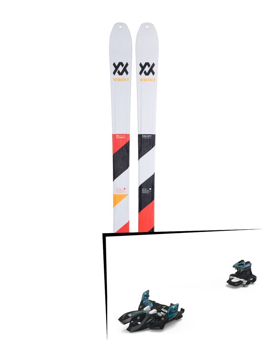 Set: Völkl VTA 88 Lite 2019 + Marker Alpinist 9 black/turquoise - Bild 1
