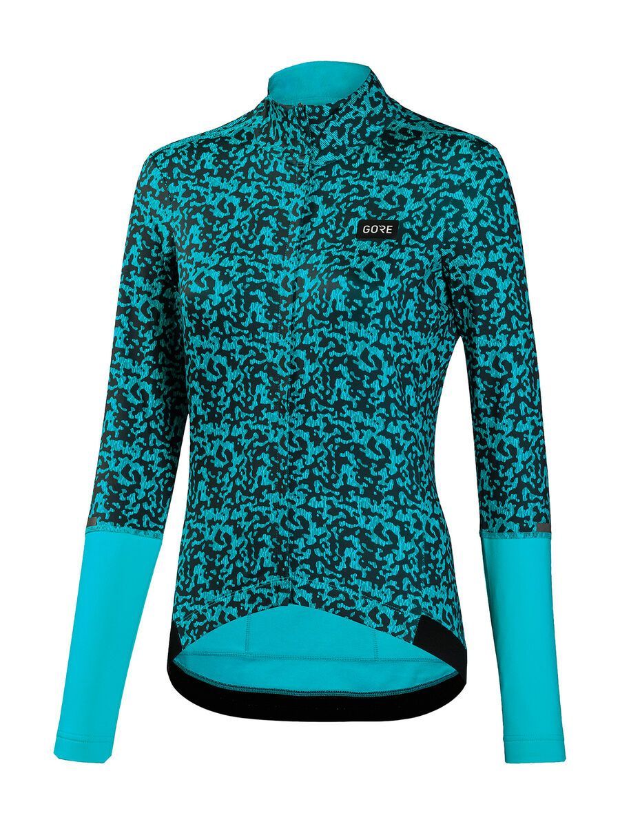 GOREWEAR Progress Thermo Rain Camo Trikot Damen, scuba blue/orbit blue - Bild 2