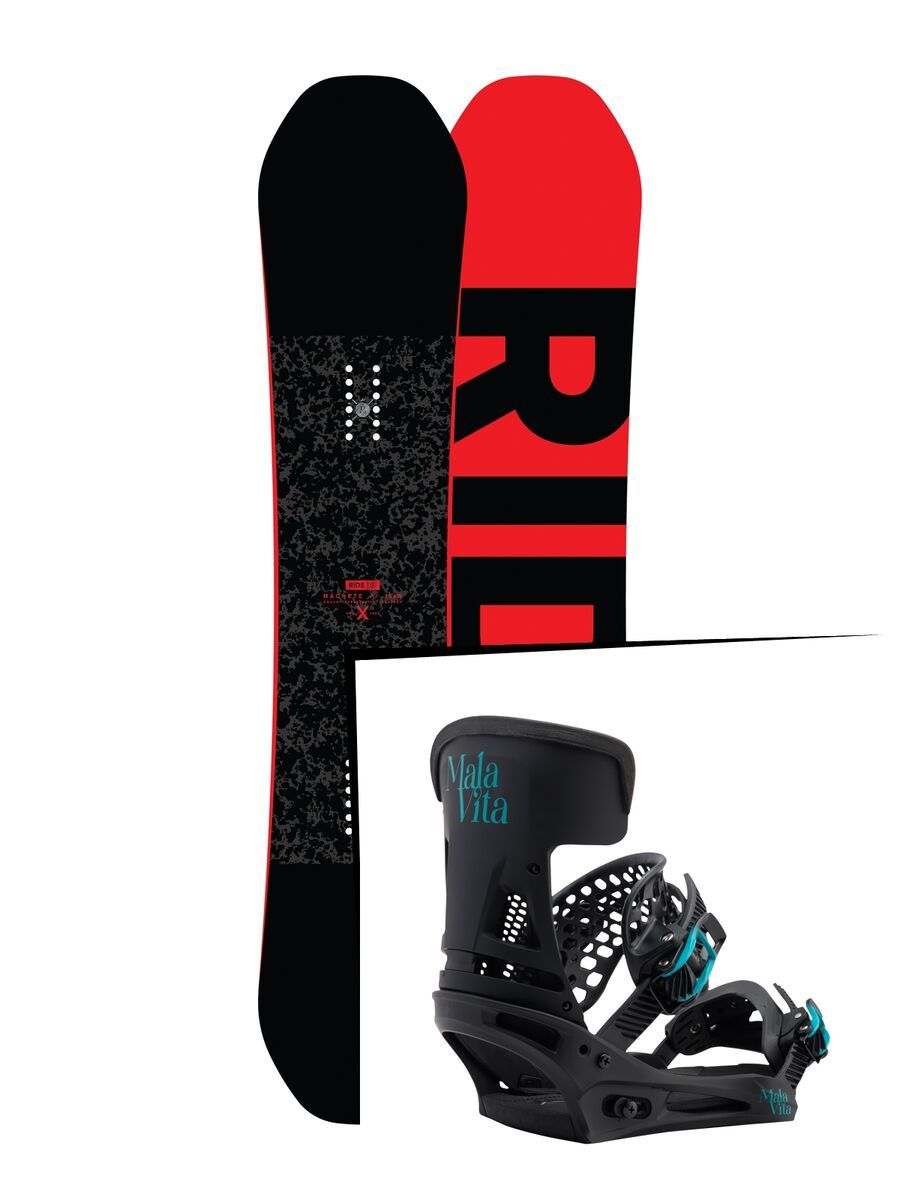 Set: Ride Machete 2017 + Burton Malavita (1712846S) - Bild 1