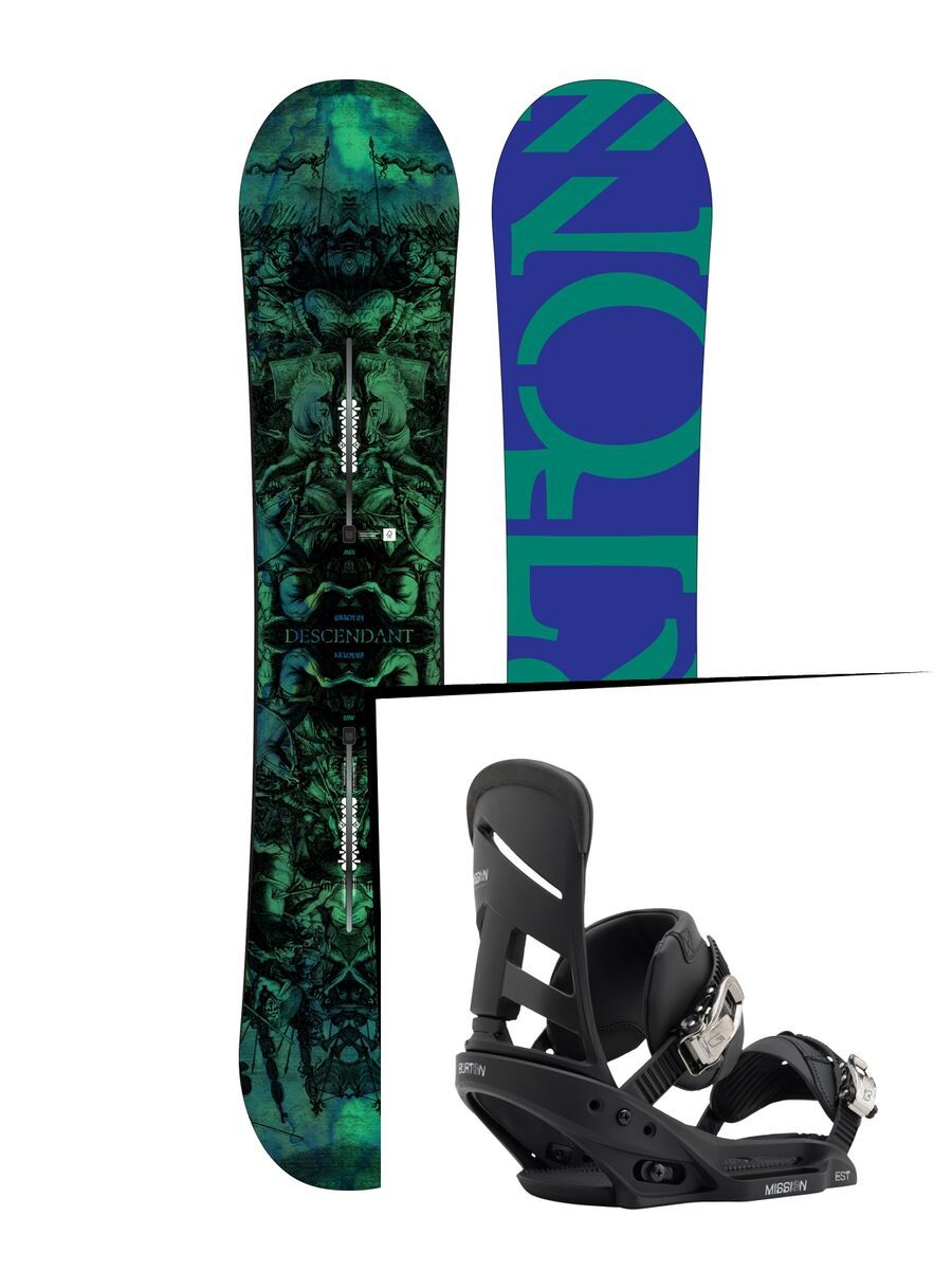 Set: Burton Descendant 2017 +  Mission EST (1712891S) - Bild 1