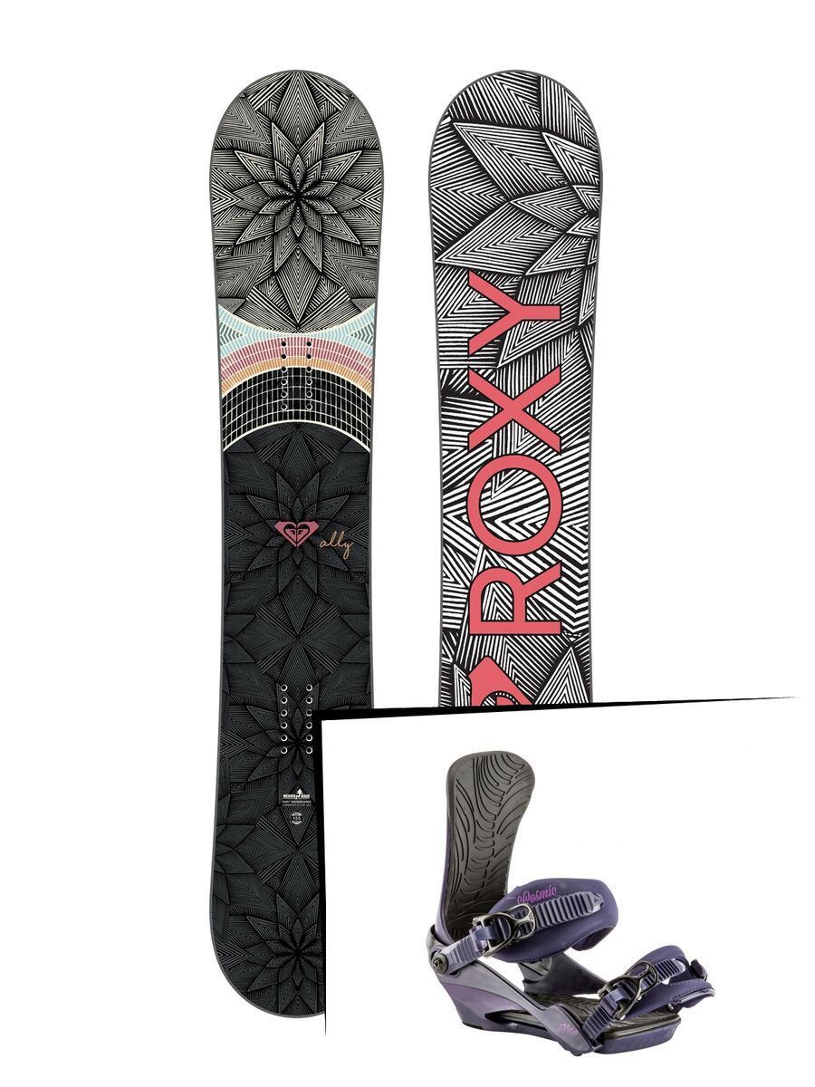 Set: Roxy Ally 2019 + Nitro Cosmic deep purple - Bild 1