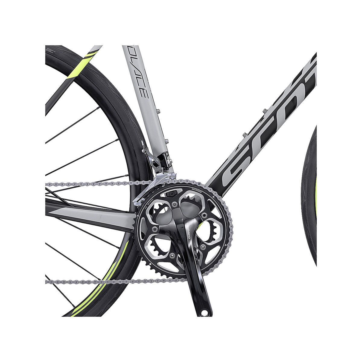 Scott Solace 10 Disc, black/grey/yellow - Bild 5