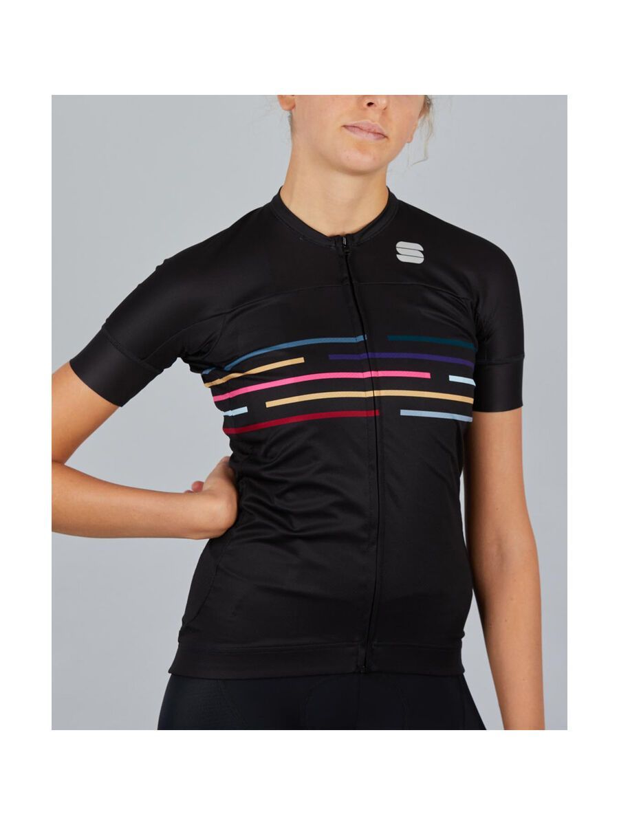 Sportful Vélodrome W Short Sleeve Jersey, black - Bild 6