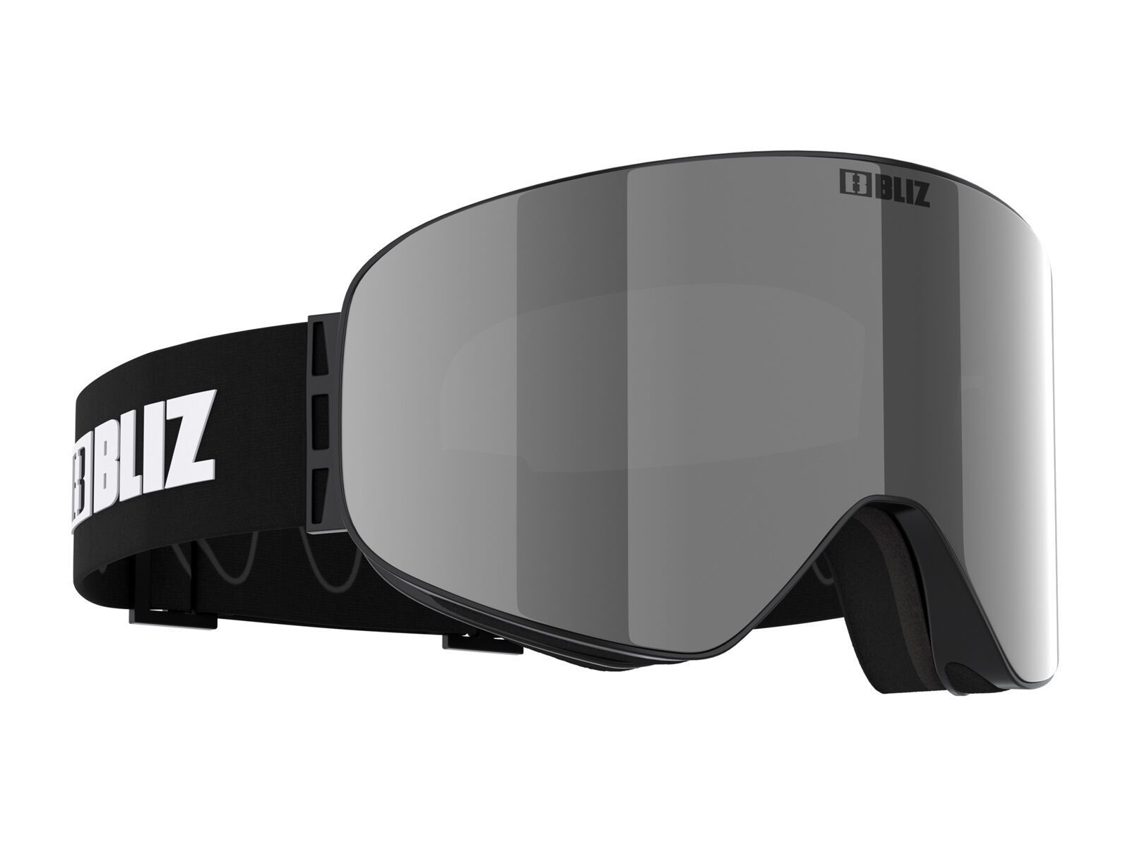 Bliz Flow, Smoke Silver Mirror / matte black - Bild 4