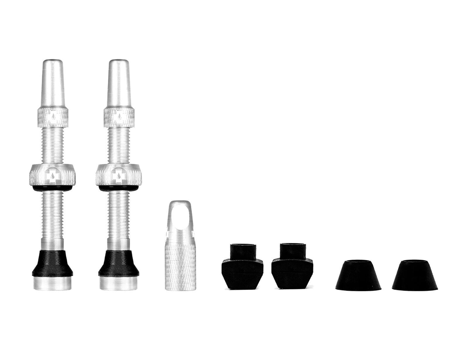 Muc-Off Tubeless Presta Valve - 44 mm, silver - Bild 1