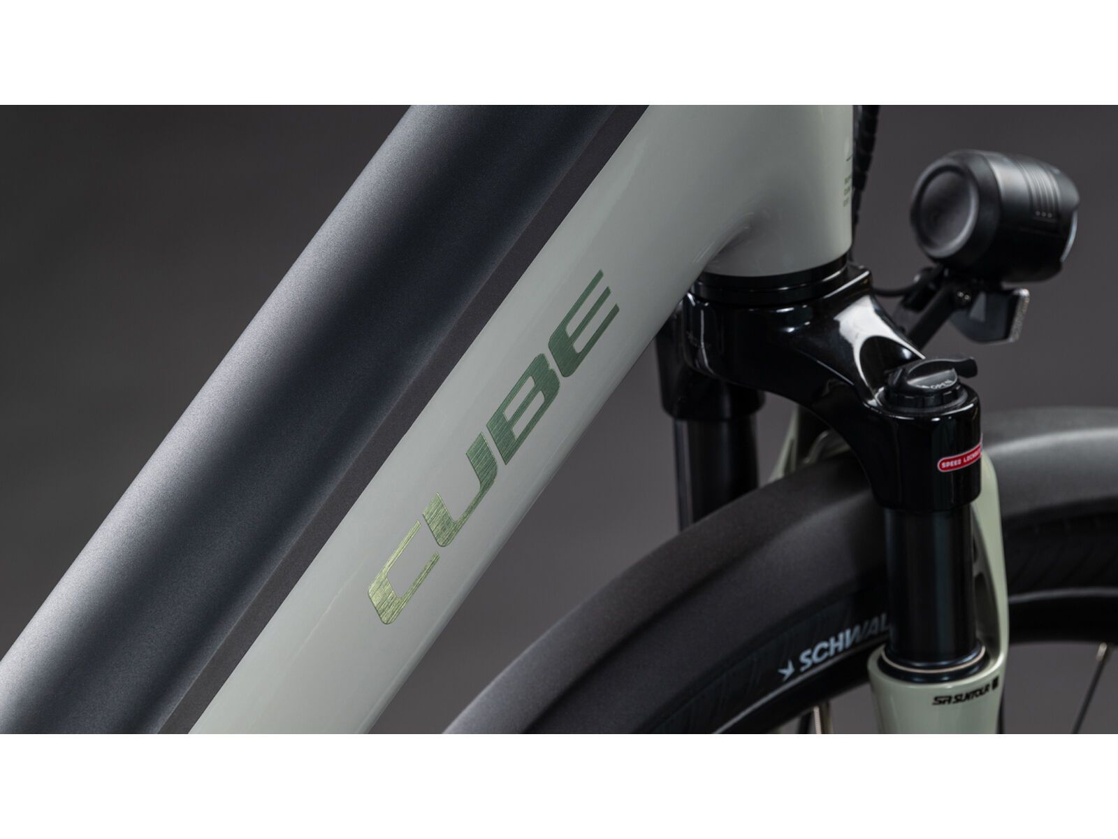 Cube Supreme Hybrid Deluxe One 600 Easy Entry 28, ashgreen´n´chrome - Bild 4