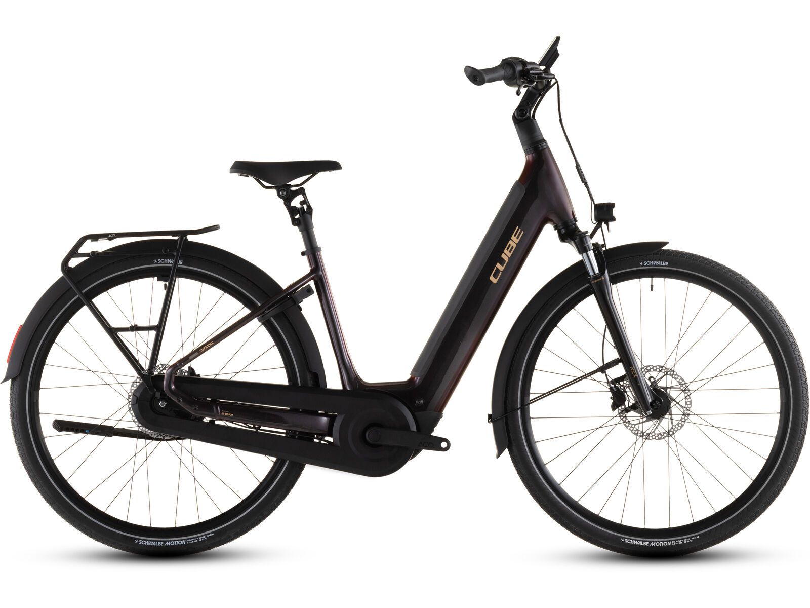 Cube Supreme Hybrid Comfort Pro 600 Easy Entry 28, solareclipse´n´gold - Bild 1