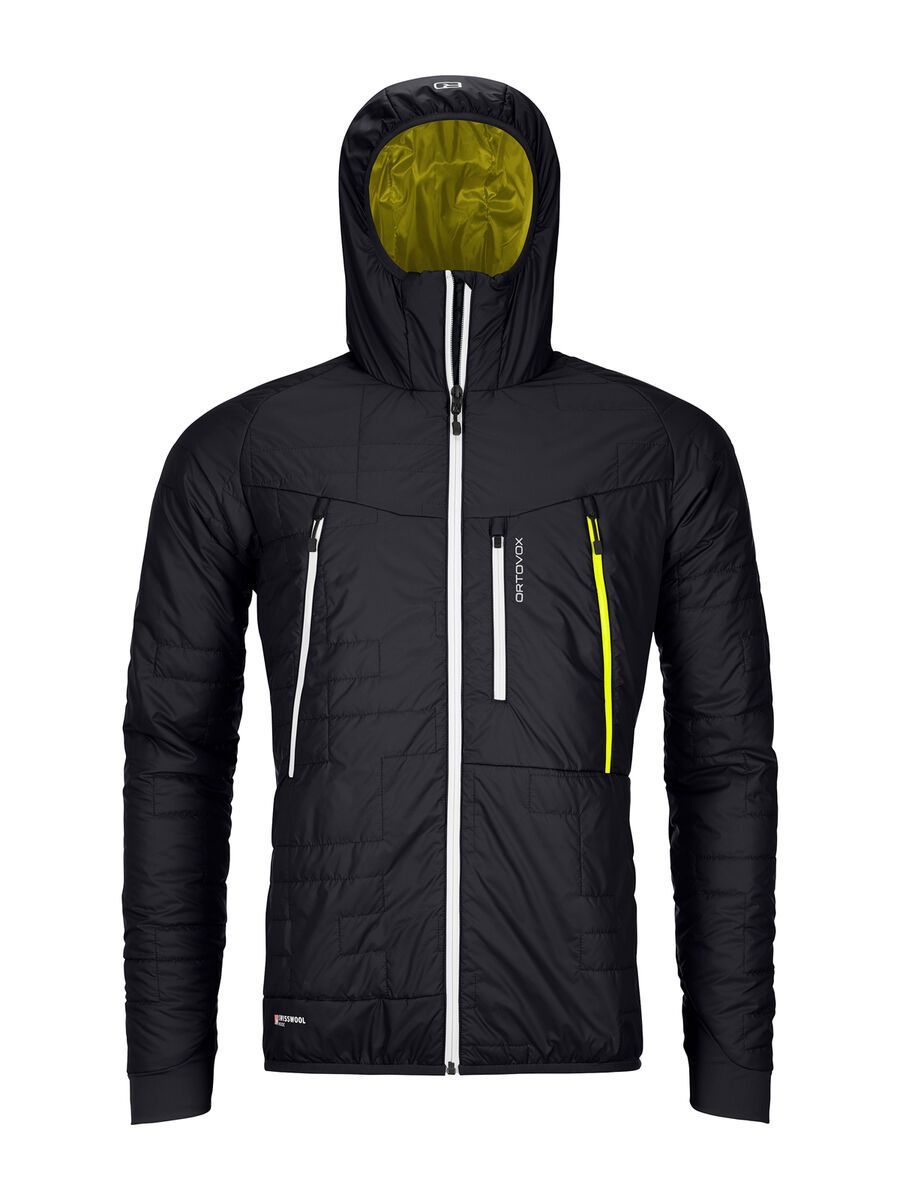 Ortovox Swisswool Piz Boè Jacket M, black raven - Bild 1