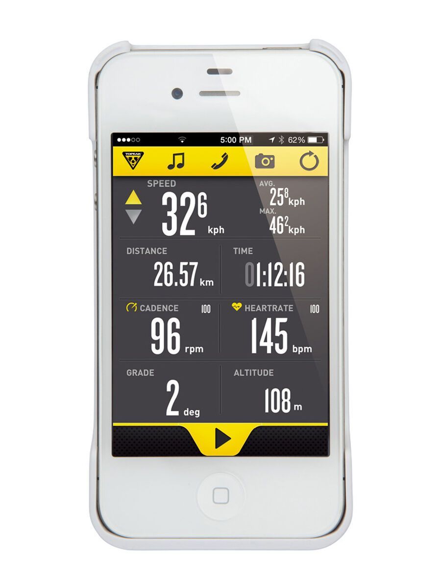 Topeak RideCase iPhone 4/4s, white - Bild 1