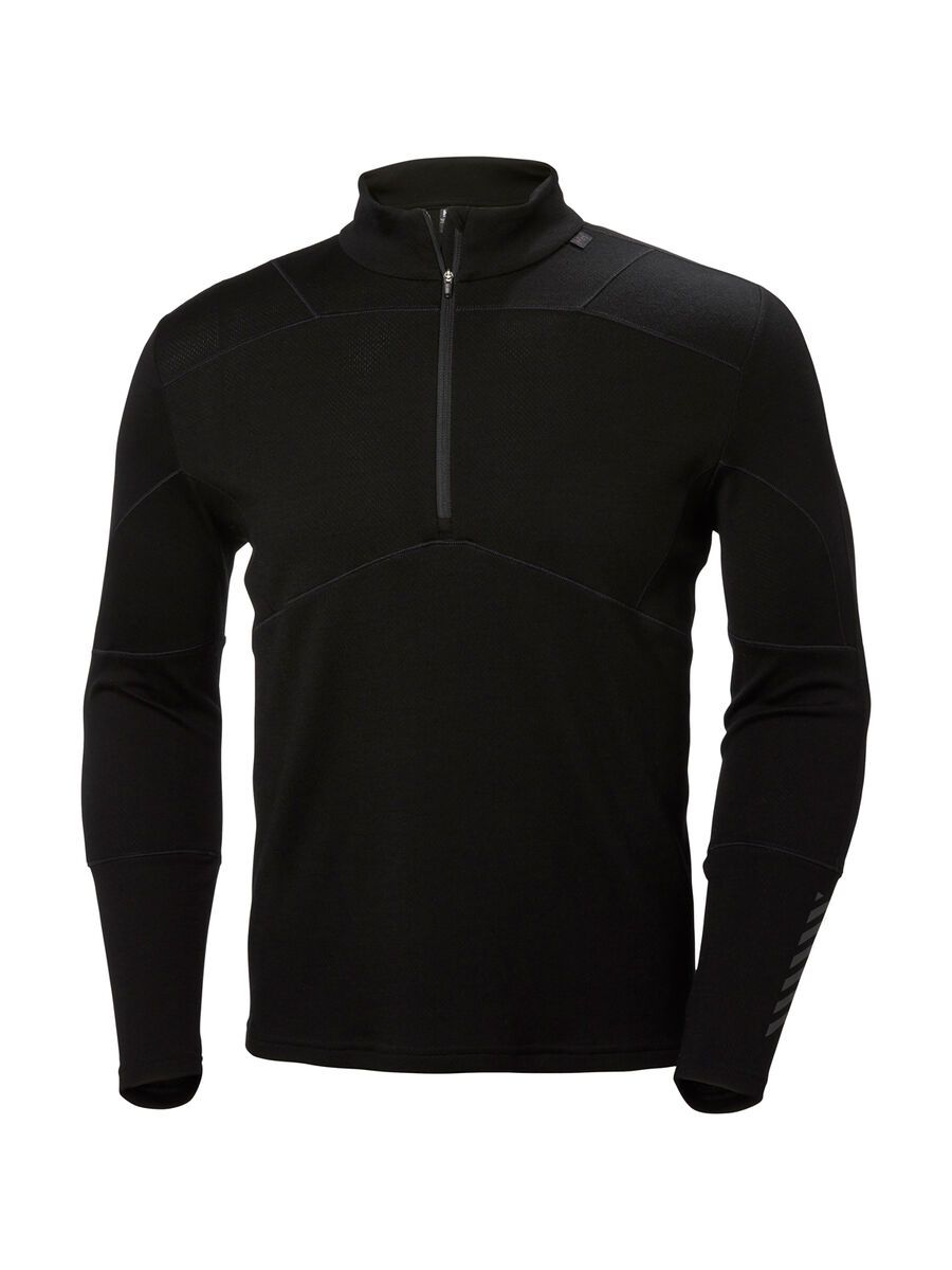 Helly Hansen HH Lifa Merino 1/2 Zip, black - Bild 1