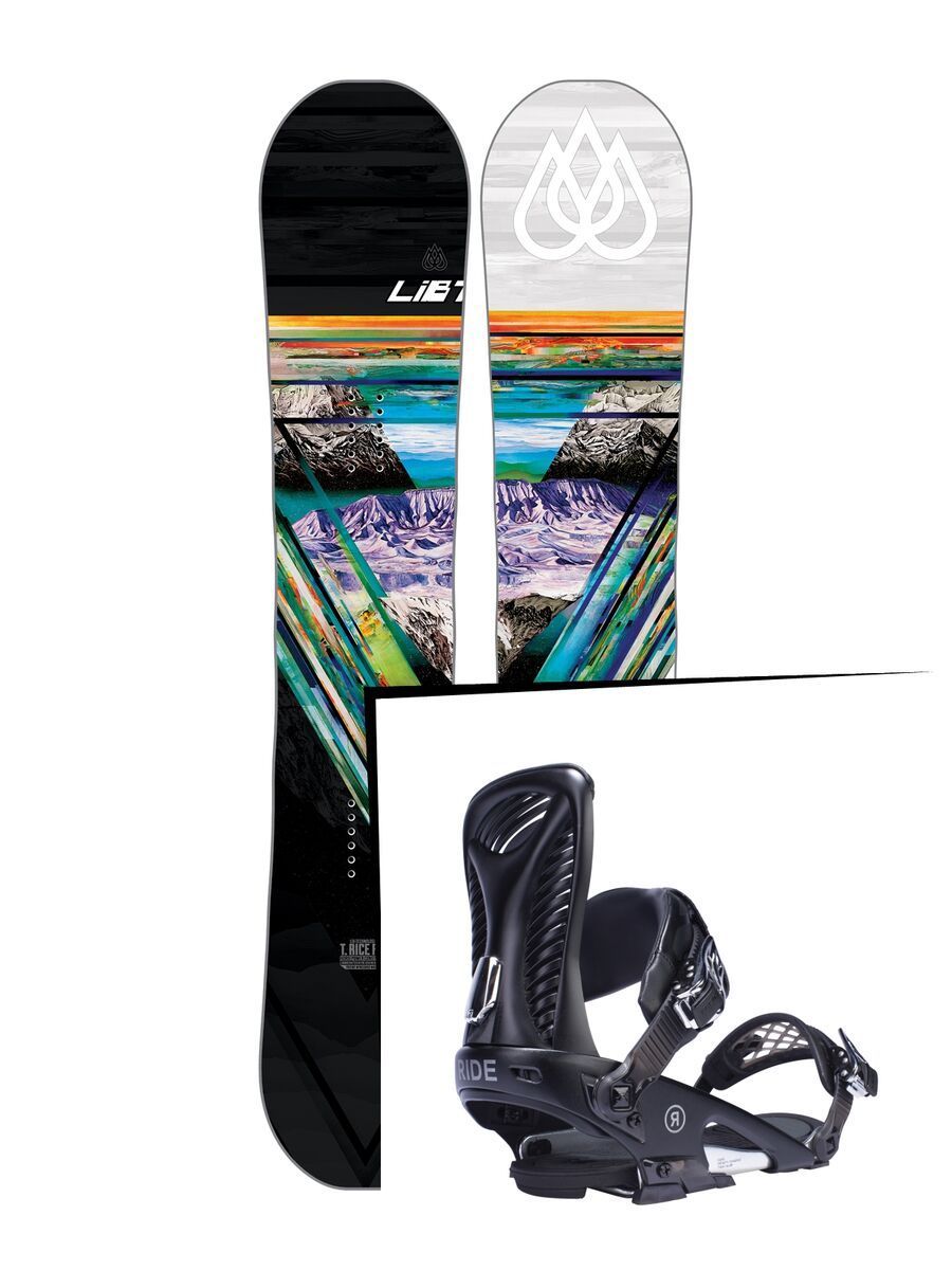 Set: Lib Tech T-Rice Pro 2017 + Ride Capo (1770112S) - Bild 1